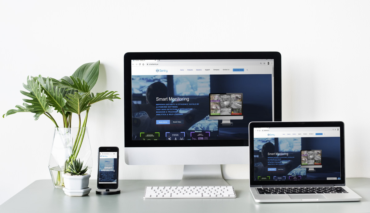 Website for Smart Sentry AI