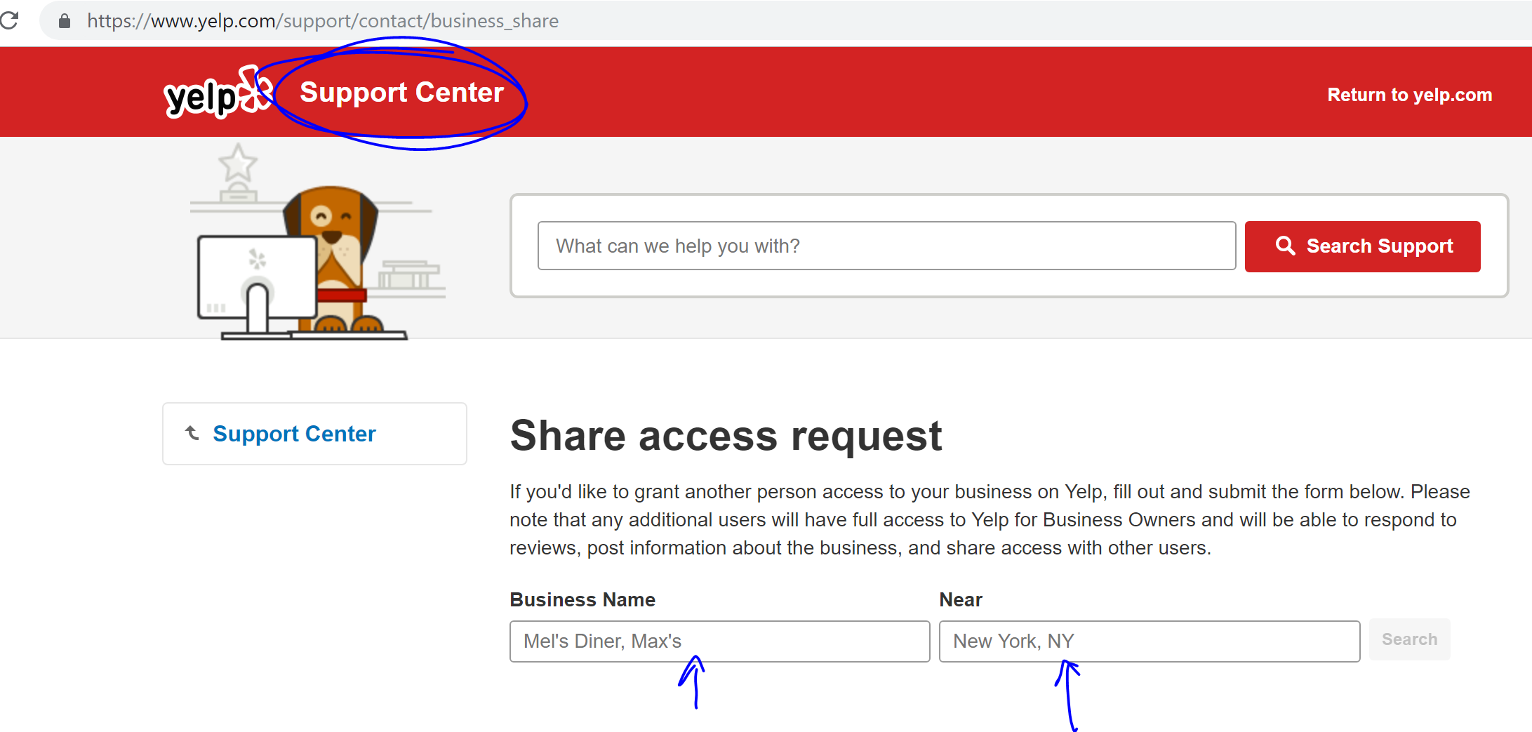 How to Invite Someone to Manage Your Yelp Page image 2