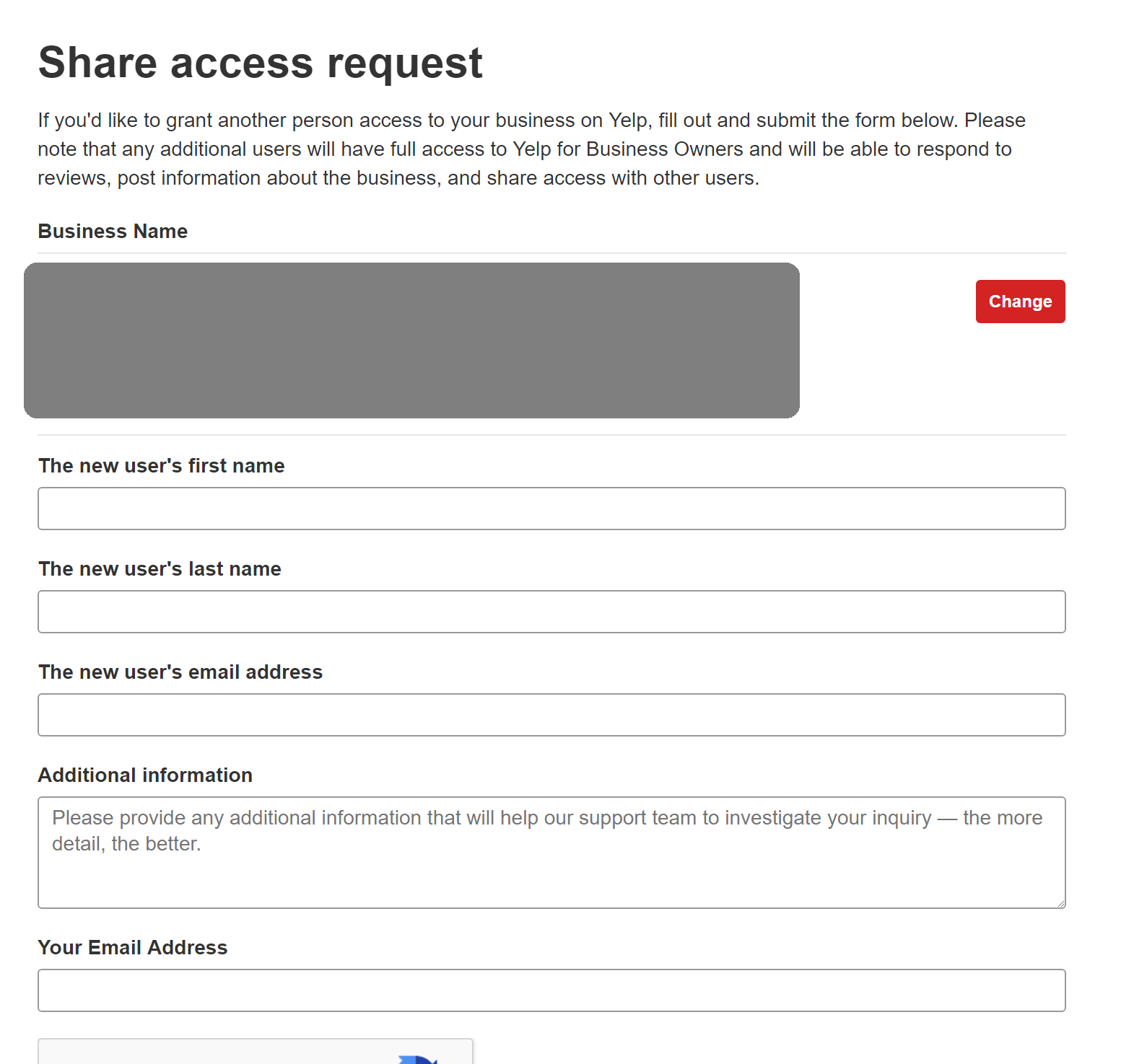 How to Invite Someone to Manage Your Yelp Page image 3